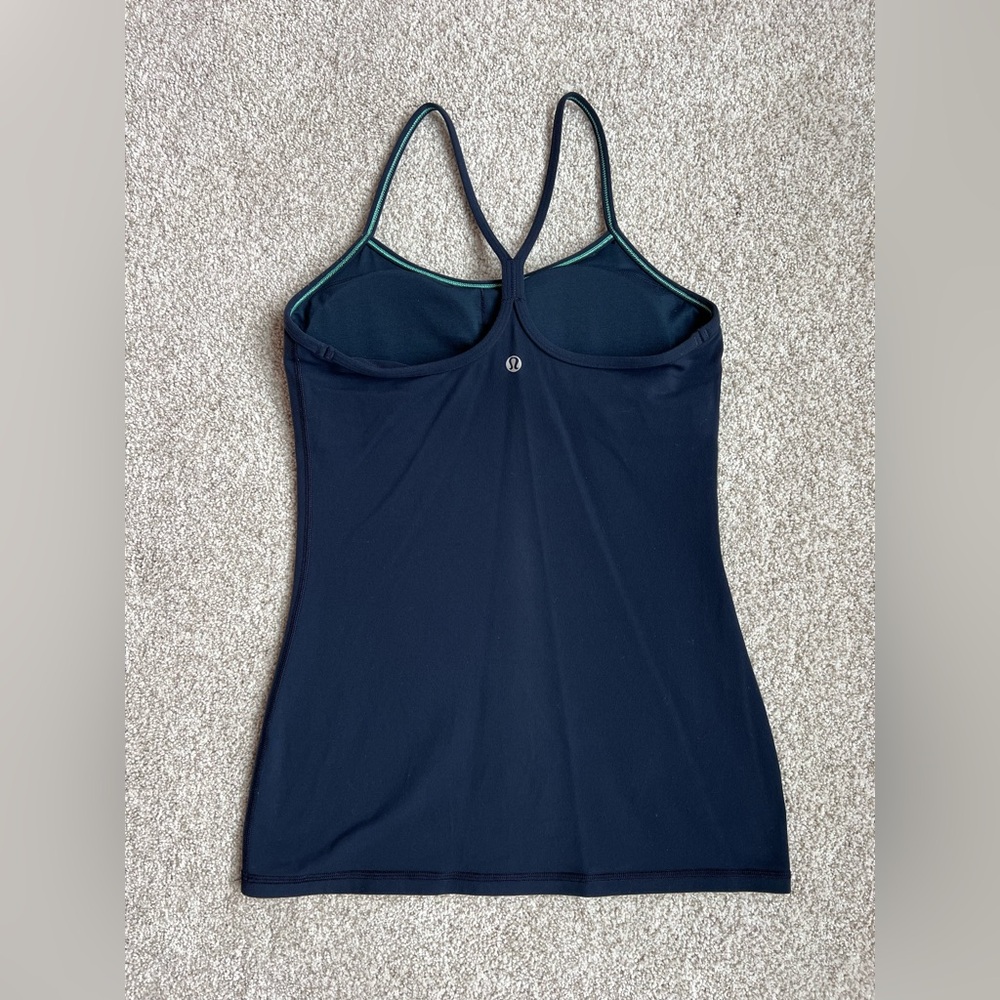 Navy lululemon athletica Navy Power Y - Picture 3 of 6